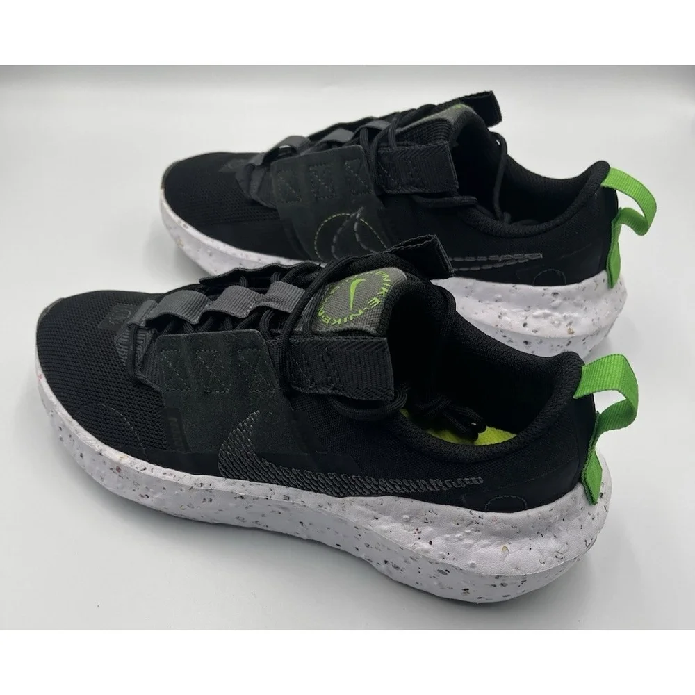 Nike Crater‎ Impact Black Sneakers Womens 7.5 CW2386-001 Running Shoes
